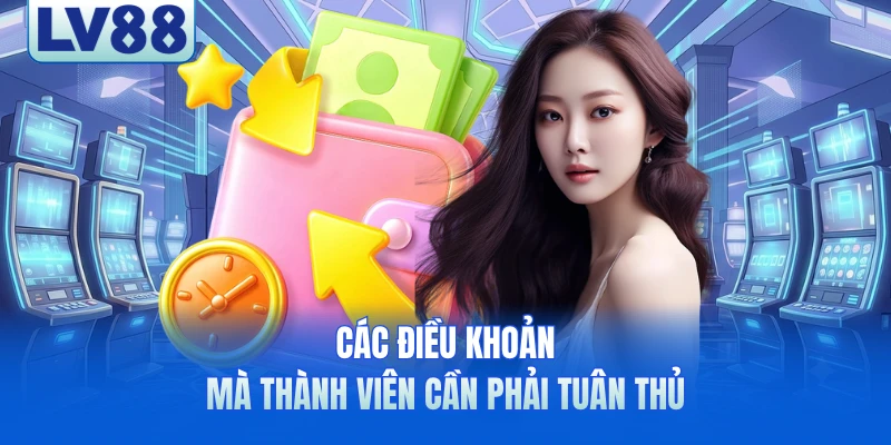 Các điều khoản mà thành viên cần phải tuân thủ
