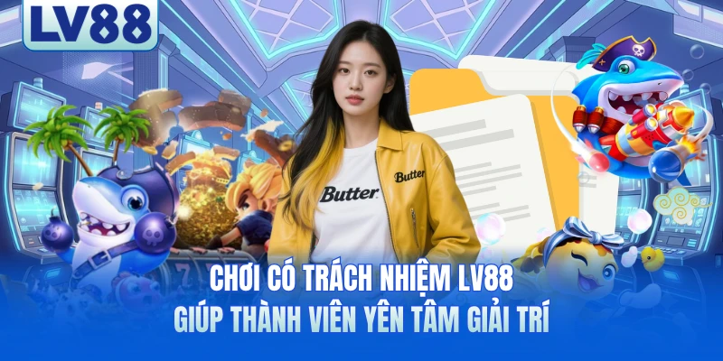 Chơi có trách nhiệm LV88 giúp thành viên yên tâm giải trí