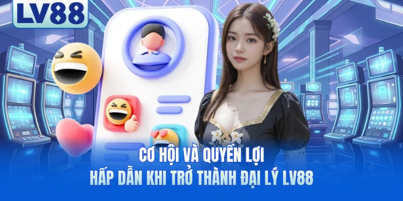 Cơ hội và quyền lợi hấp dẫn khi trở thành đại lý LV88