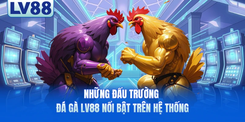 Những đấu trường đá gà LV88 nổi bật trên hệ thống