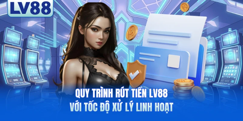 Quy trình rút tiền LV88 với tốc độ xử lý linh hoạt