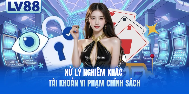 Xử lý nghiêm khắc tài khoản vi phạm chính sách